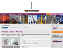 Tablet Screenshot of edrecruiters.co.za